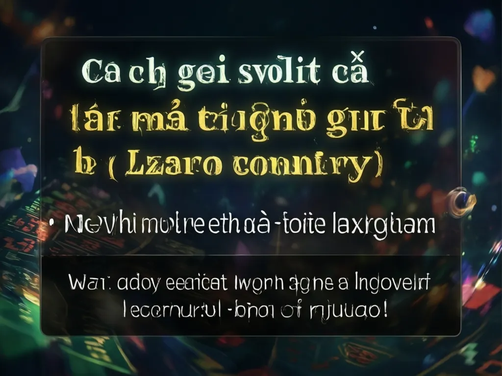 Giải quyết thắc mắc Lizaro